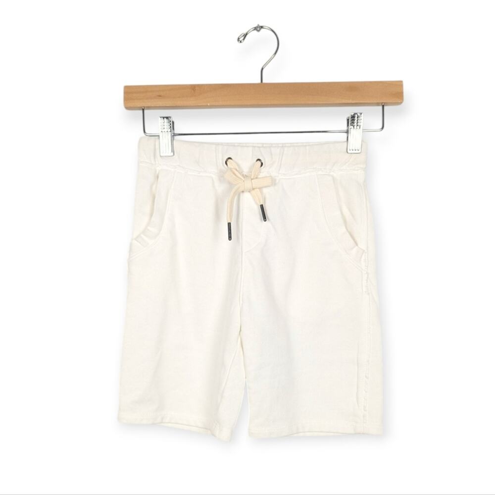 NWT Miki Miette Cream Kid’s Rusty French Terry Shorts Size 6Y